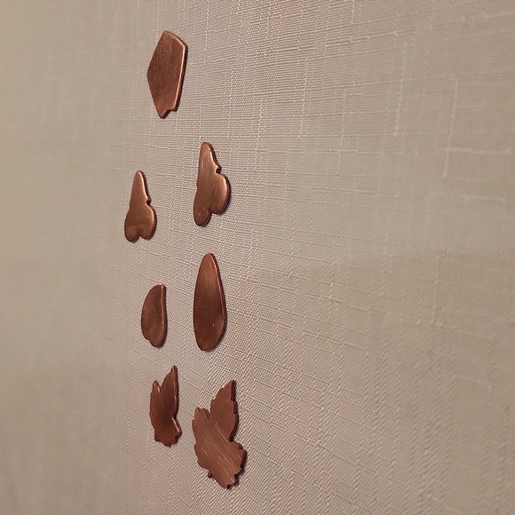 Copper enamelling blanks,  7 unit - Picture 4 of 5